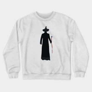 A Warlock with his Magic Wand Crewneck Sweatshirt